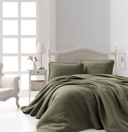 L'essentiel linge de maison Liv - Khaki